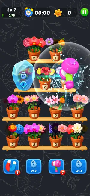 Blossom Sorting: Flower Games screenshot 3