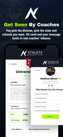 Athlete Narrative Screenshot 3 of 4