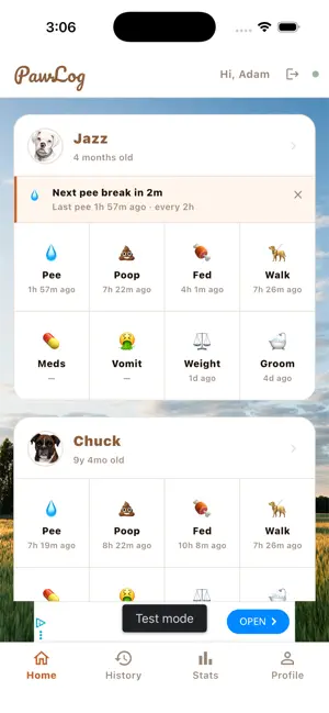 PawLog: Pet Health Log screenshot 1