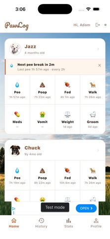 PawLog: Pet Health Log iPhone screenshot