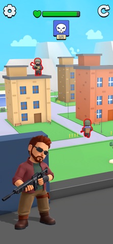 Casual Action Sniper iPhone screenshot