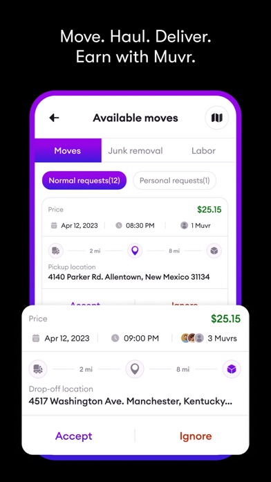 Muvr Movers Screenshot