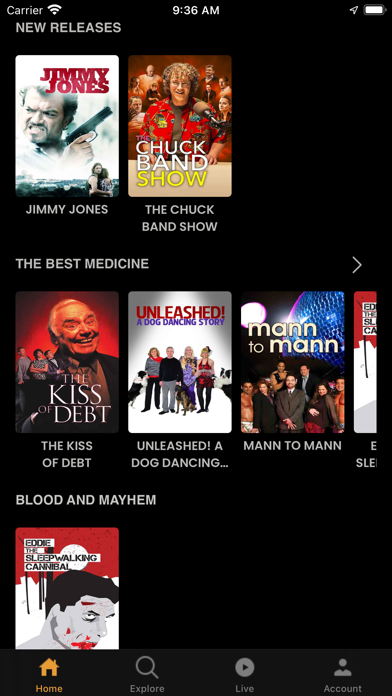 Justwatchme.tv Screenshot