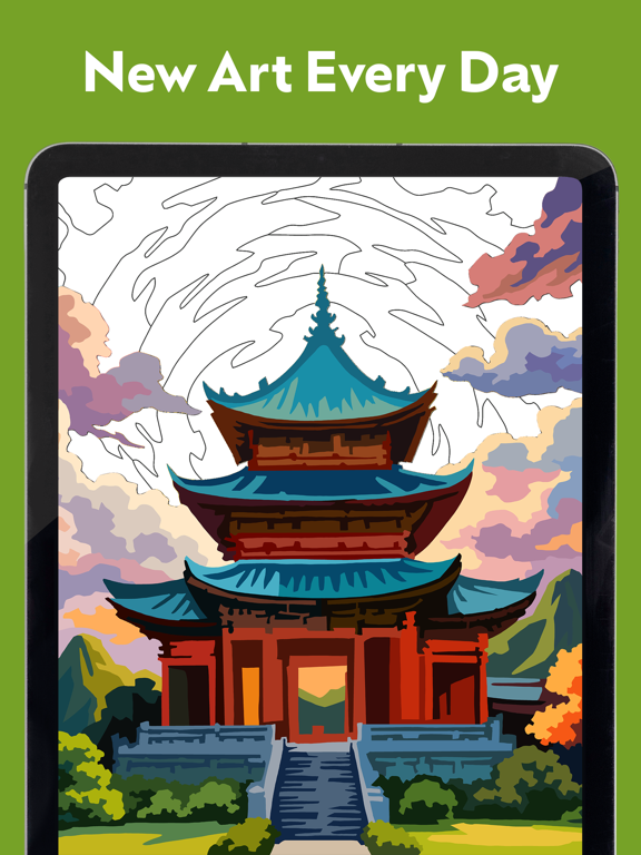 Shape Art - Jigsaw puzzles iPad screenshot