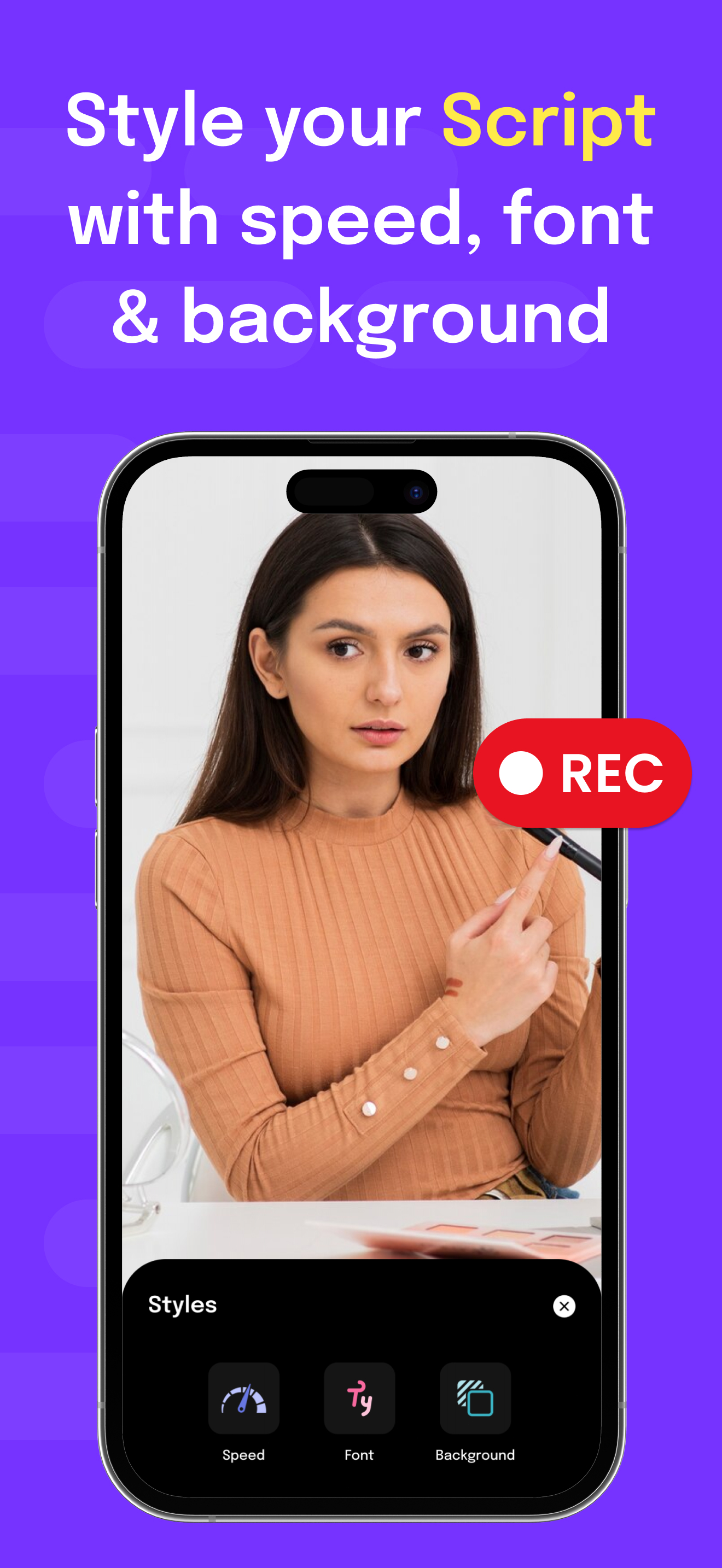 Teleprompter Video AI Script