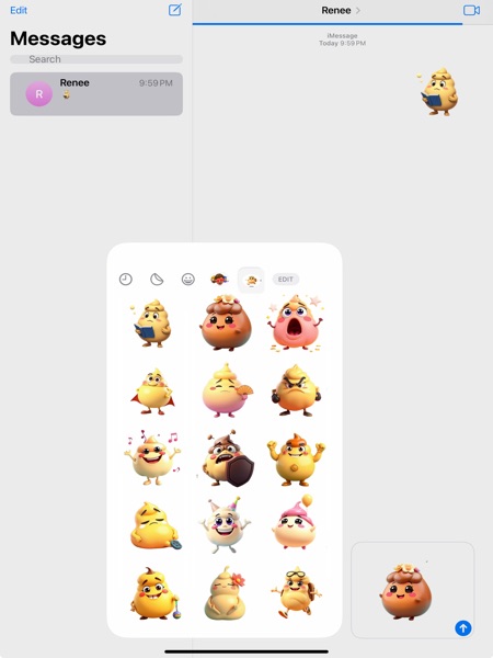 【图】摇晃布丁贴纸(截图1) 【图】摇晃布丁贴纸(截图1)