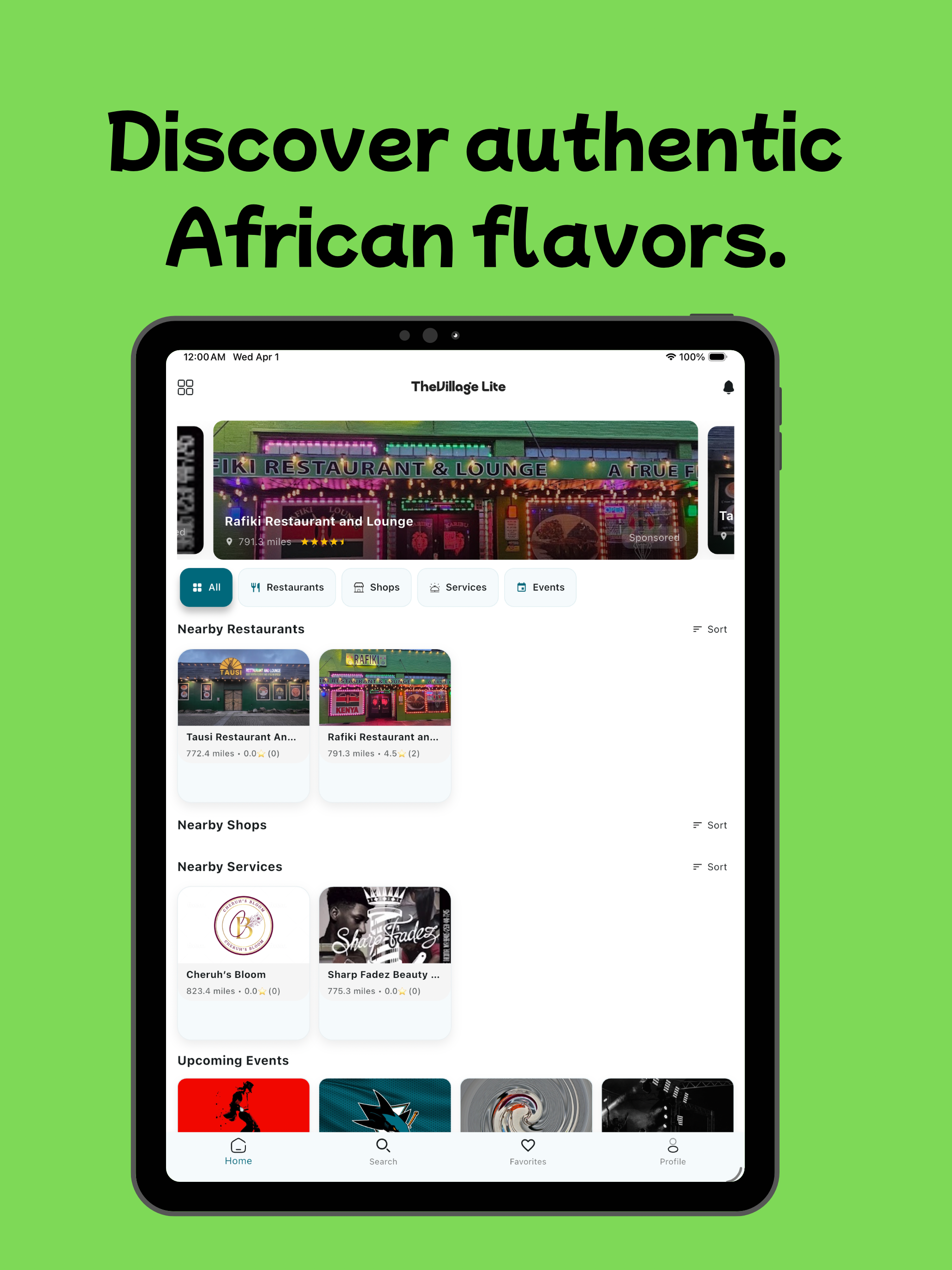 TheVillage Lite: African Spots screenshot 9