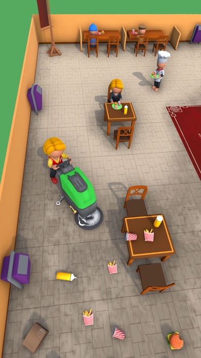 Dream Restaurant Cleaning Game Screenshot