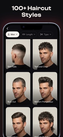 HaircutAI: Haircut Try On screenshot