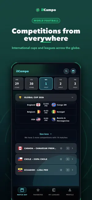 ilCampo: Live Football Scores screenshot 4