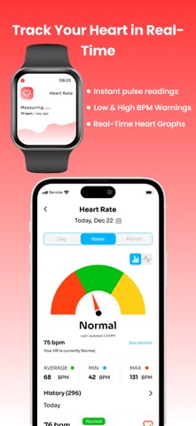 Lume HRV Stress Monitor iPhone screenshot