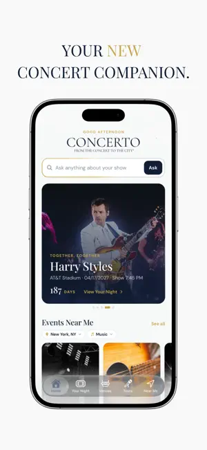 Concerto: Concerts & Venues screenshot 1