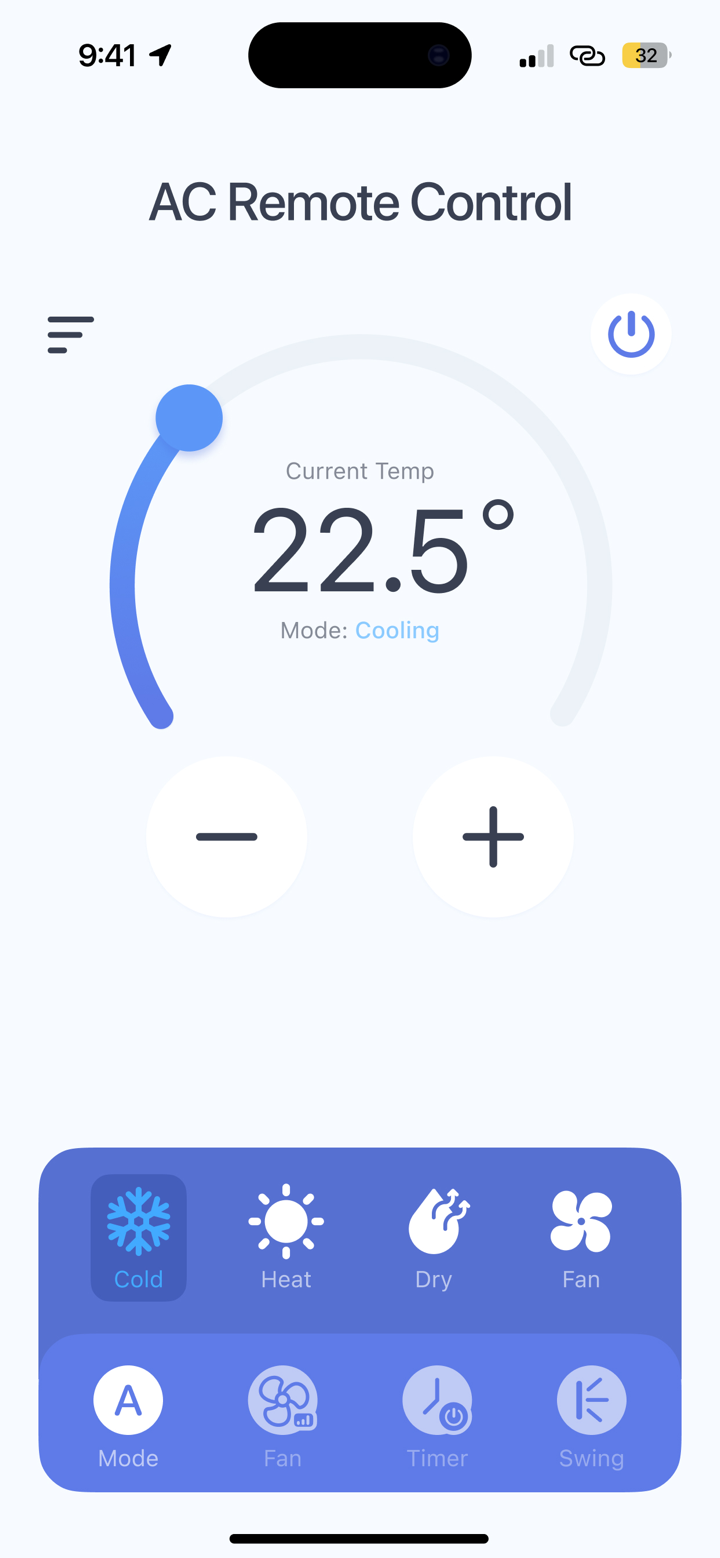 Universal AC Remote Control + screenshot 3