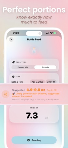 iFeeding-Baby Tracker & AI Log Screenshot 4 of 8