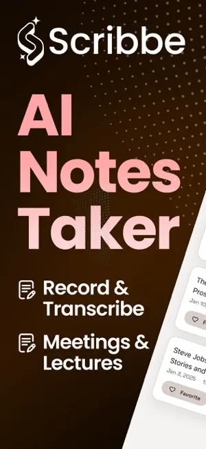 AI Meeting Notes: Scribbe AI screenshot 1