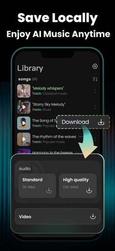 Sonus AI Song Music Generator screenshot 6