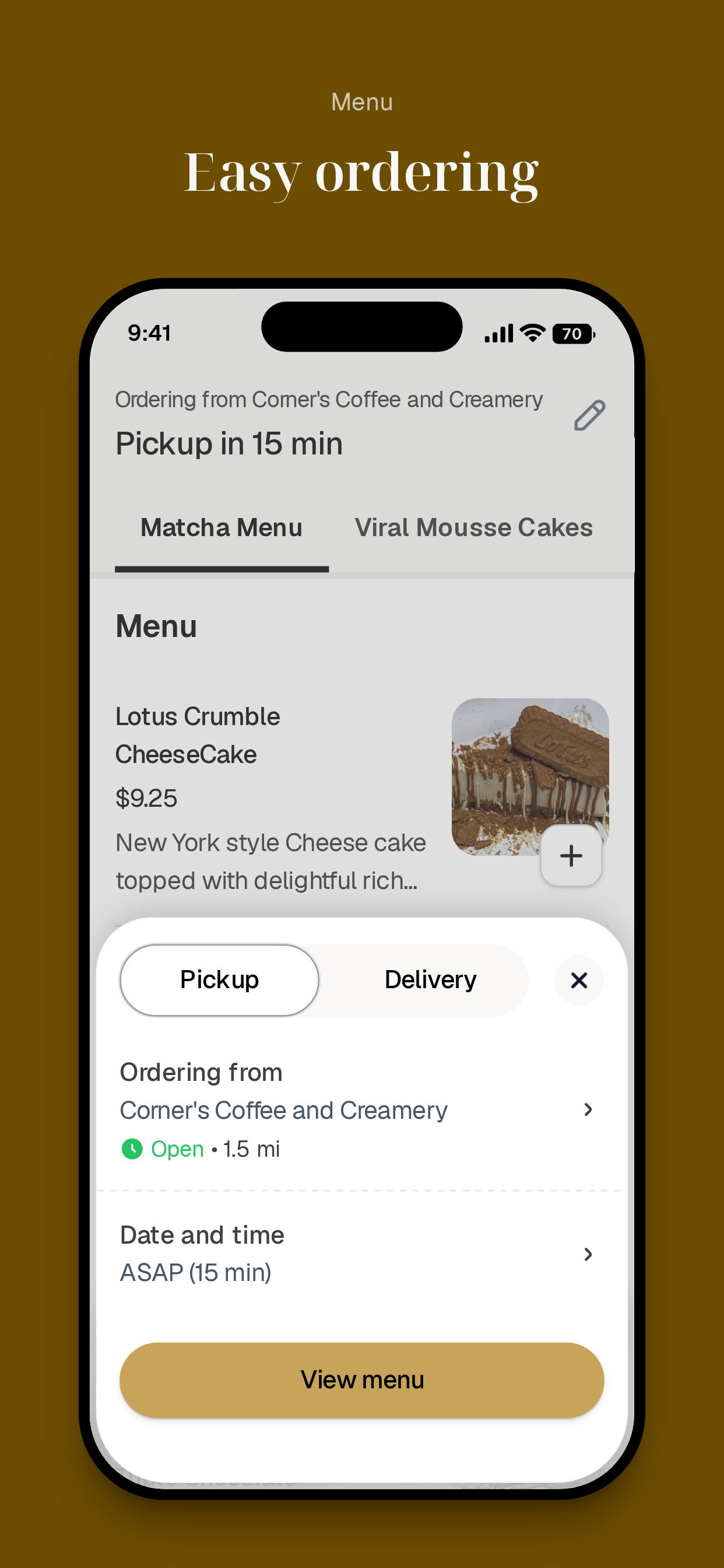 Corner's Coffee and Creamery screenshot 3