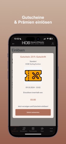 HOB House of Beauty iPhone screenshot