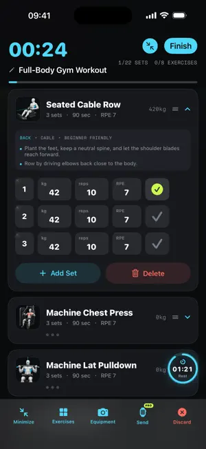 Lenjo: AI Fitness Coach screenshot 4