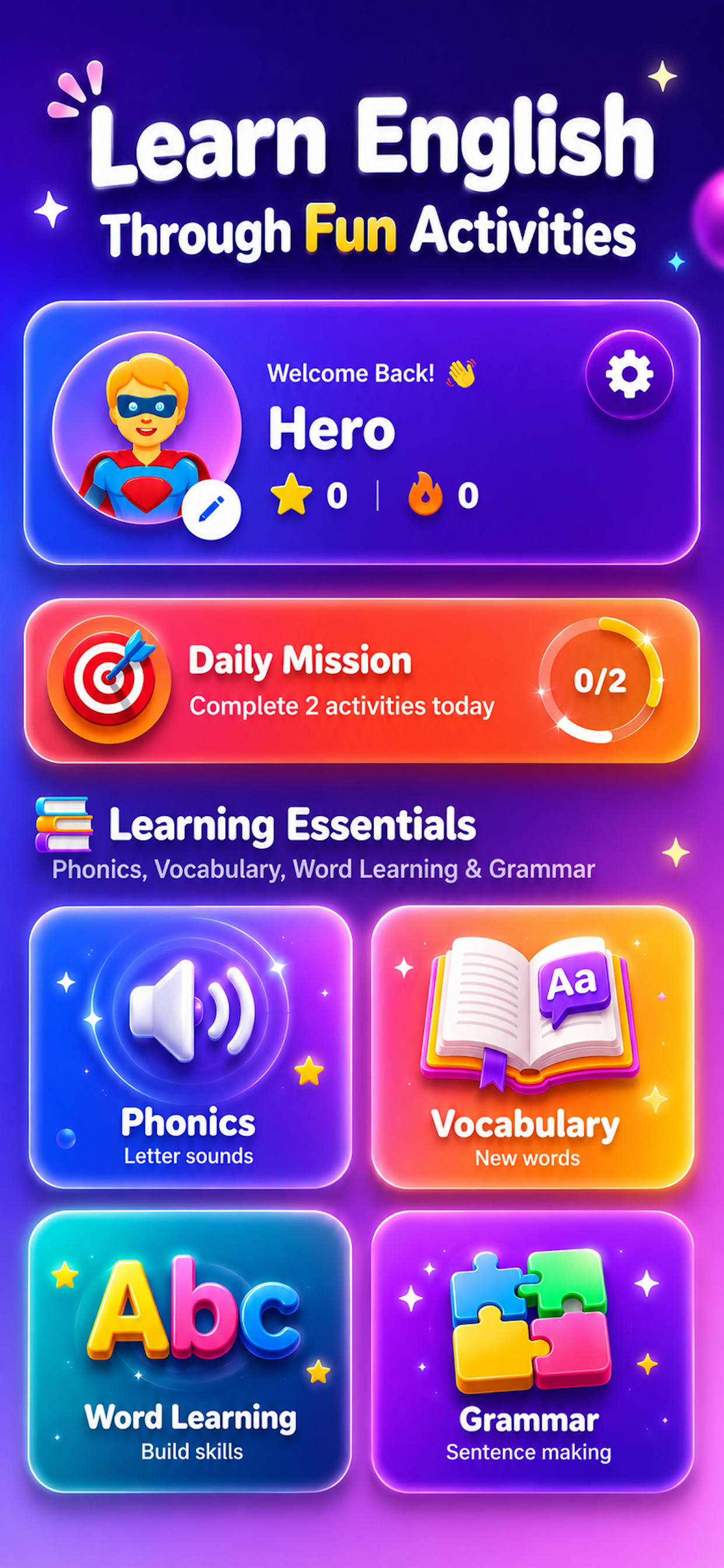 WordHeroes: Phonics & ABC screenshot 4