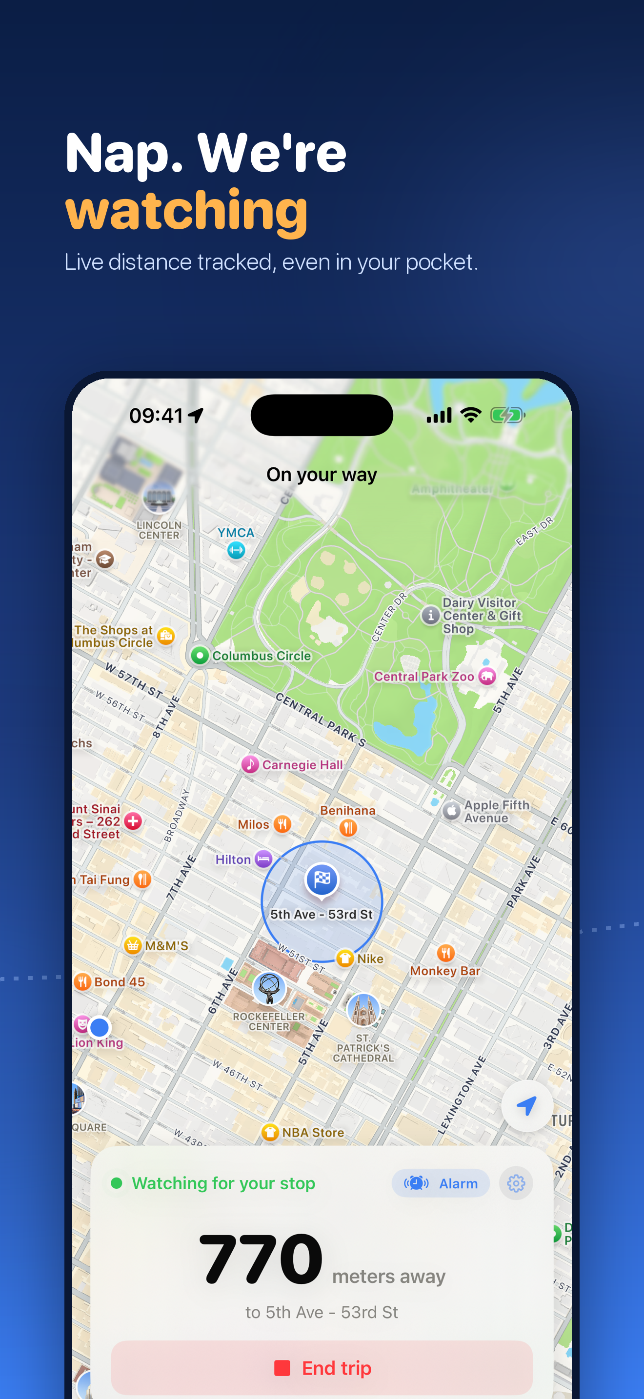 GPS Alarm: Location Alert