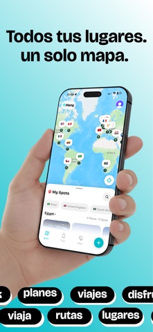 Plany - Planificador de Viajes iPhone screenshot 2