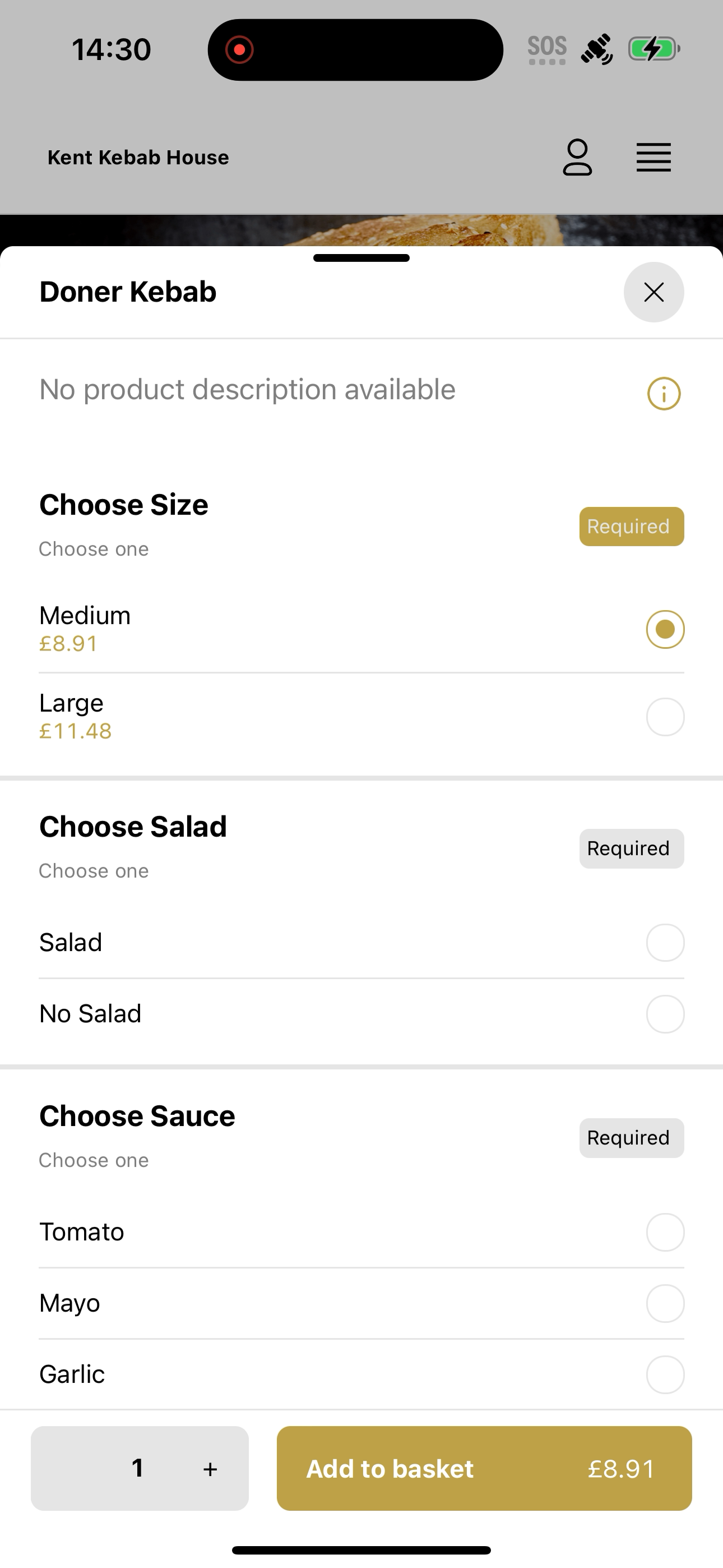 Kent Kebab House screenshot 7