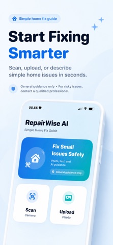 RepairWise AI iPhone screenshot