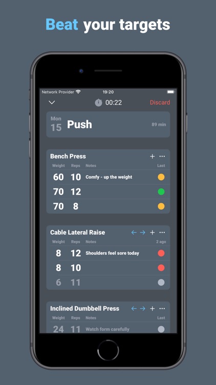 Pump - Workout Tracker