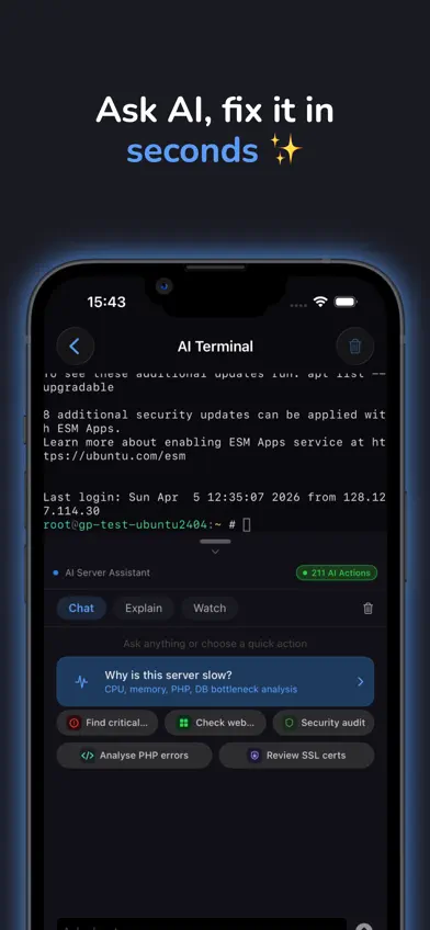 goPanel screenshot 2