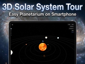 3D Solar System Tour