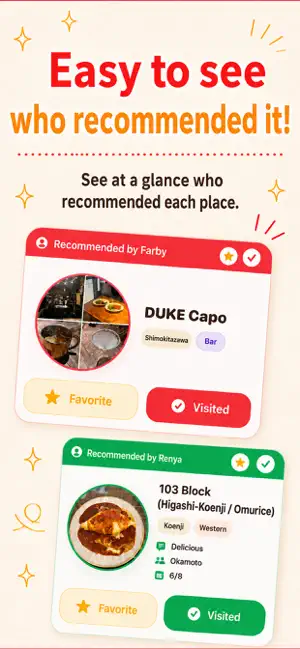 TabePin - Food Map Place List screenshot 3