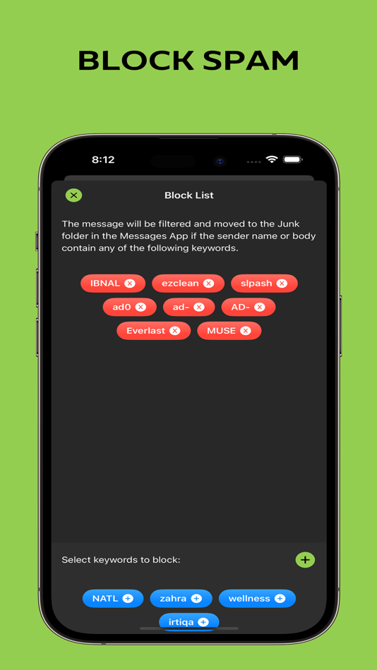 #1. Stop: SMS Filter (iOS) 来自: fares.net