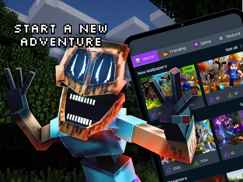 Horror Mobs Biome Packs screenshot 12