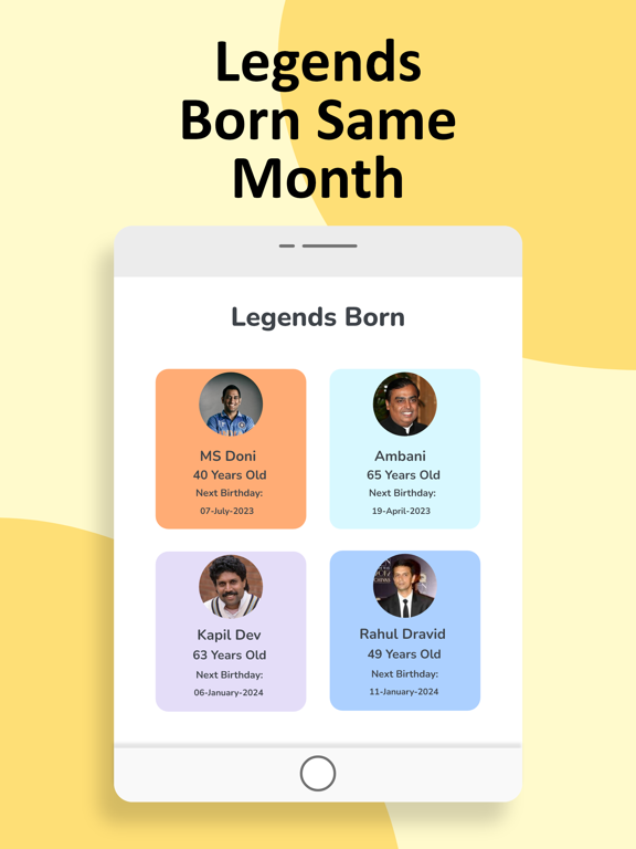 Age Calculator - Date of Birth iPad screenshot 4 - Entertainment app
