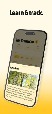 Pollinate: Pollen Forecast screenshot