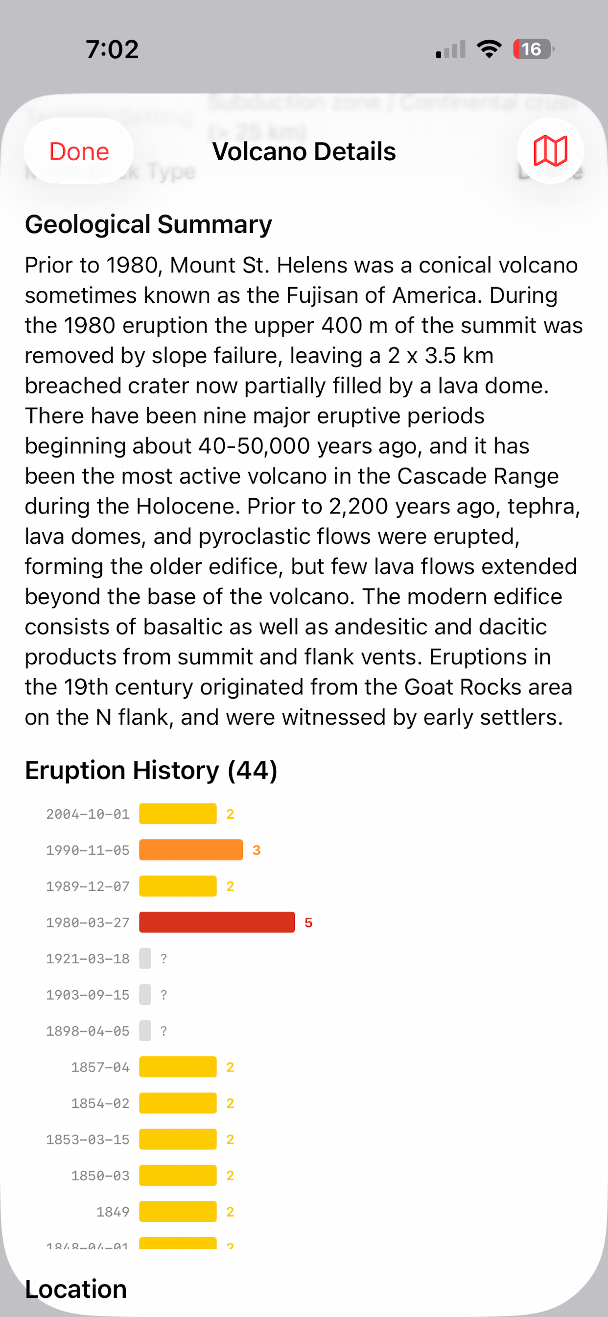 VolcanoMap