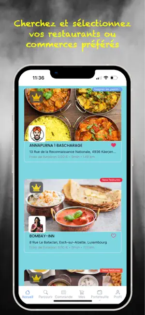 Myfoods.lu screenshot 2