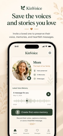KinVoice: Family Voice Memory Screenshot 1 of 5