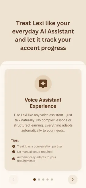 Lexi AI Accent Coach screenshot 2