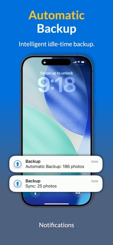 Photos Backup for NAS iPhone screenshot