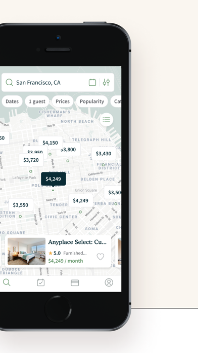 Screenshot #2 pour Anyplace - Furnished Rentals