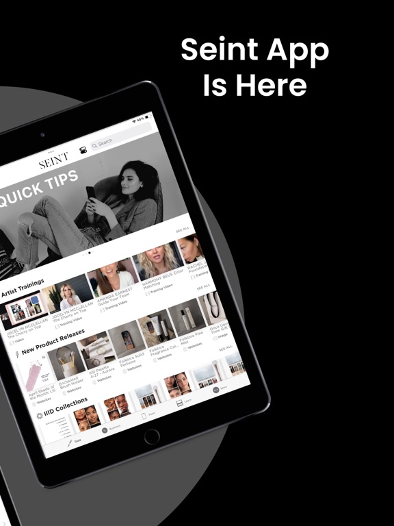 Seint iPad screenshot 2 - Business app