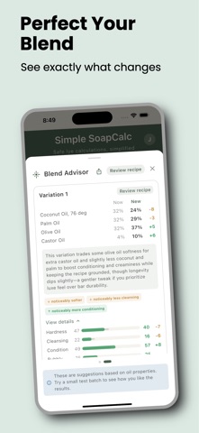 Simple SoapCalc – Soap Calc Screenshot 3 of 8