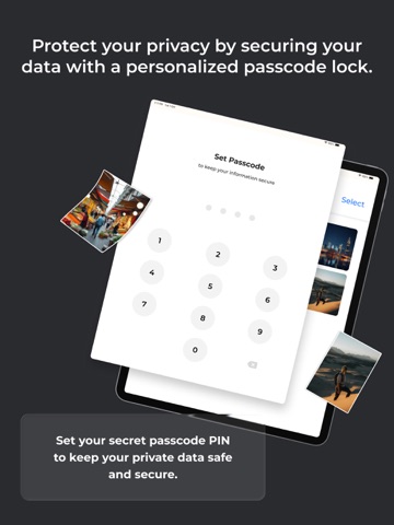GalleryVault: Photos & Videos iPad screenshot