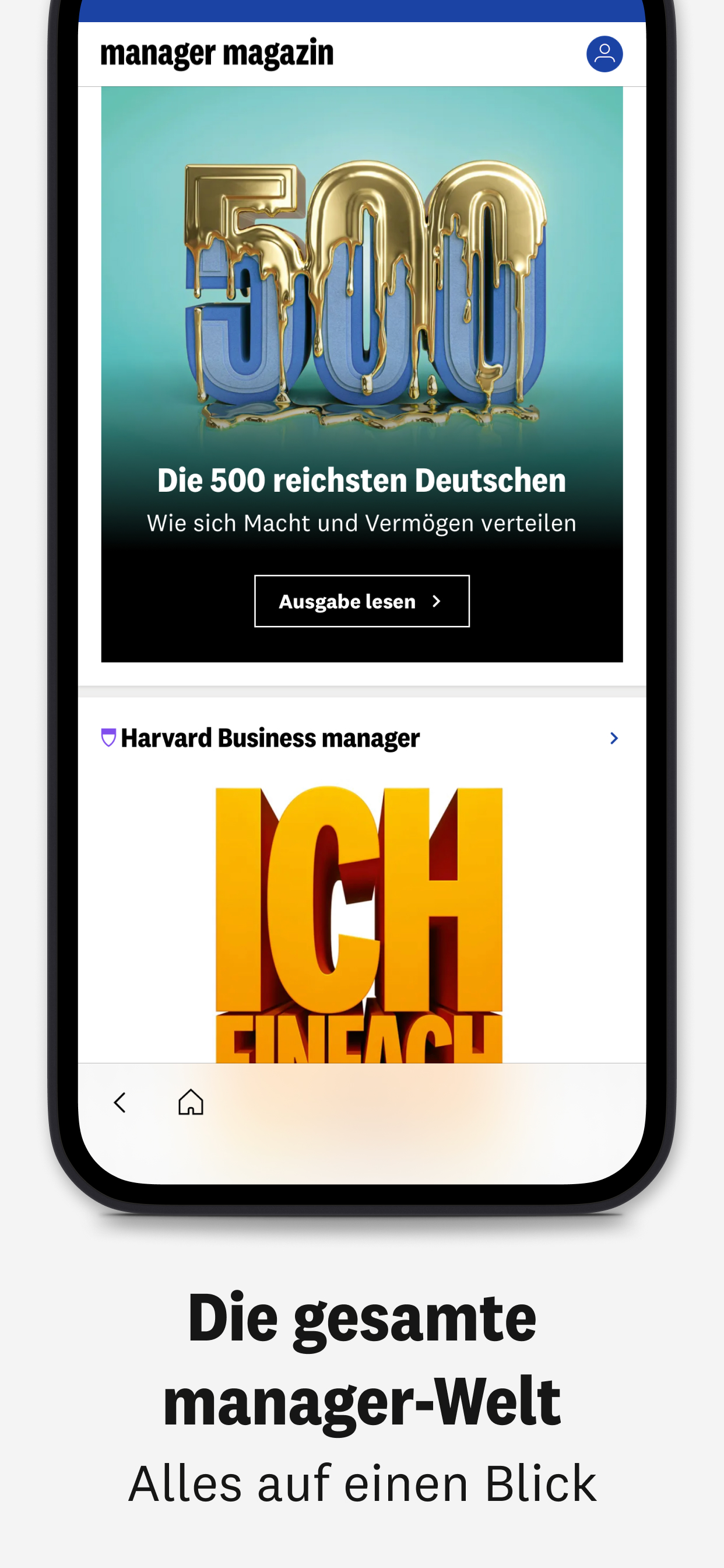 Manager - Nachrichten
