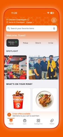 O’Chicken iPhone screenshot 1