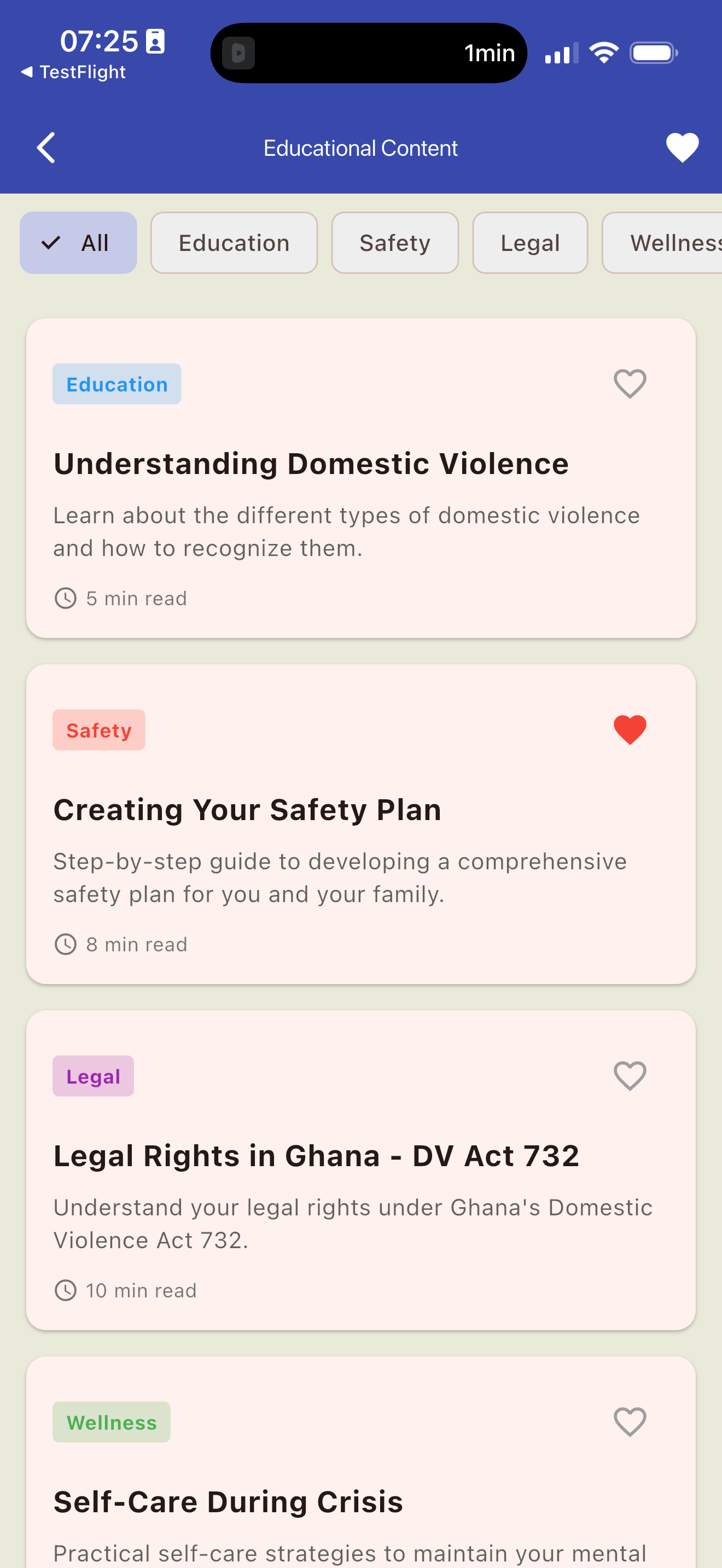Beacon: DV Support App screenshot 5