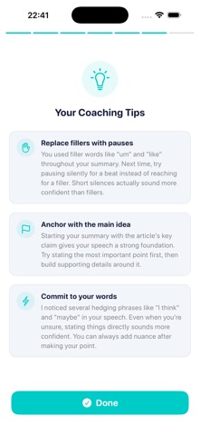 Tellback: Speaking Practice Screenshot 3 of 7