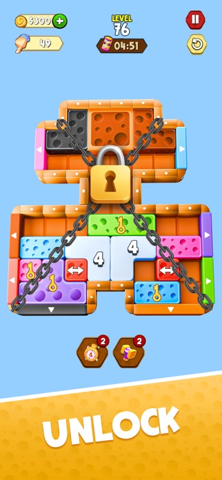 Cheese Block Slide Escape Screenshot 3 of 5